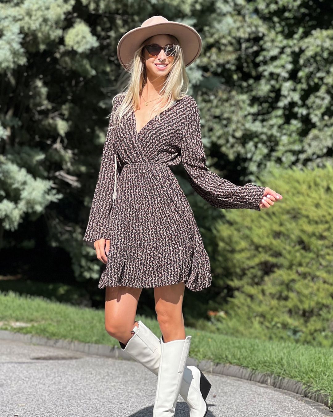 Robe boho automne 24